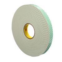 3m-4026-25mm-x-33m 3M 4026 White Foam Tape, 25.0mm x 33.0m, 1.60mm Thick