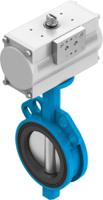 dfpd-40-rp-90-rd-f0507 Festo DFPD Series 8 bar Double Action Pneumatic Rotary Actuator, 90° Rotary Angle