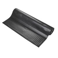 cds010001v Coba Europe Black Anti-Slip PVC Mat, Dot Pattern Finish 10m x 1.2m x 2.5mm
