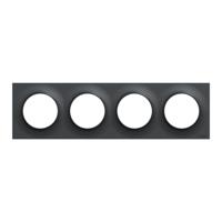 s540708 Schneider Electric Anthracite, 4 Gang, Odace