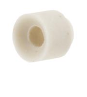 536-4062 White Ceramic Bead 1.5mm Bore Size +1200°C