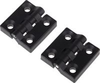 702-7838 RS PRO Nylon Butt Hinge, Screw Fixing, 48mm x 48mm x 10.5mm