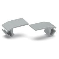 2006-191 WAGO TOPJOB S Series Closing Cap for Use with DIN Rail Terminal Block