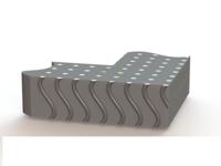 480-0024-2250-10000 TE Connectivity Silicone Shielding Sheet, 1m x 225mm x 2.4mm