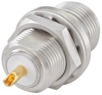53k501-200n5 Rosenberger, Jack Panel Mount N Connector, 50Ω, Solder Termination, Straight Body