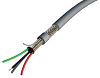 dmx512 S2Ceb-Groupe Cae DMX Lighting Cable 0.34 mm² 4 Core Power Cable, Grey PVC, 100m