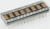 hcms-2913 HCMS-2913 Broadcom 8 Digit Dot Matrix LED Display, 7 x 5 Dot Matrix Green 0.11 mcd 3.7mm