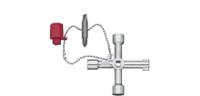 36114 Wiha Diecast Zinc 4-way Cross Wrench