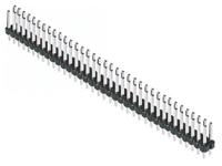 77313-418-72lf Amphenol Communications Solutions Bergstik Series Straight Through Hole Pin Header, 72 Contact(s), 2.54 mm Pitch, 2 Row,