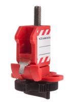 862-5238 RS PRO Black, Red 1-Lock Nylon-Glass Filled, Nylon, Stainless Steel Conventional Miniature Circuit Breaker Lockout,