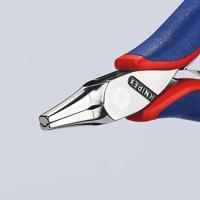 36-12-130 Knipex Pliers, 119 mm Overall, Flat, Straight Tip, 23mm Jaw