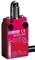 83871301 Crouzet Plunger Limit Switch, NO/NC, IP66, IP67, Metal Housing, 30V ac Max, 100mA Max