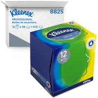8825 KLEENEX White Facial Tissues, Box of 56
