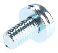 279-234 RS PRO M5 x 10mm Zinc Plated Steel Pan Head Sems Screw, Spring Washer