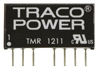 tmr-1211 TRACOPOWER TMR 2 DC-DC Converter, 5V dc/ 400mA Output, 9 → 18 V dc Input, 2W, Through Hole, +85°C Max Temp -40°C
