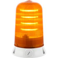 220-5012 RS PRO Amber Multiple Effect Beacon, 12 → 24 V, Base Mount, LED Bulb, IP65