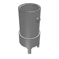 bnc7t-j-p-gn-st-th2d Samtec BNC7T Series, Plug PCB Mount BNC Connector, 75Ω, Through Hole Termination, Straight Body