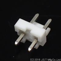 b02p-nv-lfsn JST NV Series Top Entry Through Hole PCB Header, 2 Contact(s), 5 mm Pitch, 1 Row, Shrouded