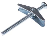 94-464 RawlPlug Steel Spring Toggle Cavity Fixing, 18mm fixing hole diameter