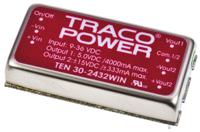 ten-30-2432win TRACOPOWER TEN 30WIN DC-DC Converter, 5V dc/ 4 A, 330mA Output, 9 → 36 V dc Input, 30W, Through Hole, +75°C Max