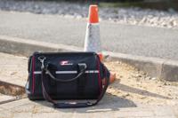 pt130016 Technics Polyester Hard Bottom Bag with Shoulder Strap 415mm x 225mm x 290mm