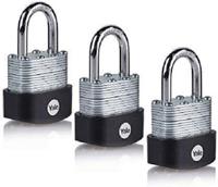 y125b401223 Yale Padlock Brass, Steel Steel Padlock, 6mm Shackle, 47mm Body