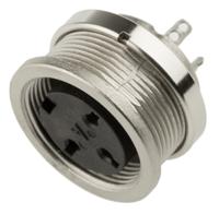t3263000 Amphenol Industrial, C 091 A 3 Pole M16 Din Socket, DIN 41524, 4A, 300 V IP40, Screw Lock, Female, Panel Mount