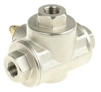486-312 RS PRO Brass Reduced Bore, 3 Way, Ball Valve, Threaded, BSPP 1/4in, 30bar Operating Pressure