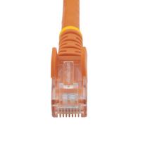 n6patc3mor StarTech.com, 3m Cat6, Orange RJ45 to Male RJ45 Male, U/UTP Unshielded, Terminated PVC Sheath