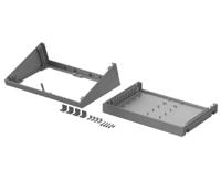 45620185-ump-62018-fp Bopla Ultrapult Series Light Grey ABS Desktop Enclosure, Sloped Front, 290.9 x 198.9 x 120.4mm