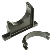 167060064 Georg Fischer PP Black Pipe Clip 120mm, 9mm