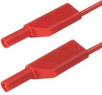 934169101 Hirschmann Test & Measurement, 16A, 1000V ac/dc, Red, 2m Lead Length