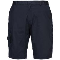 s790narm Portwest S790 Navy 35% Cotton, 65% Polyester Work shorts, M