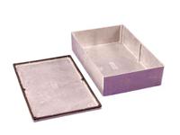 1550wj Hammond 1550 Series Natural Die Cast Aluminium Enclosure, IP66, Natural Lid, 275 x 175 x 62mm