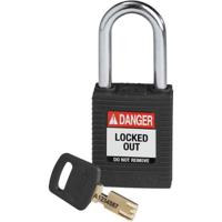 150234 Brady LOTO-101 Key Weatherproof Nylon, Steel Padlock, 6.35mm Shackle, 38.00mm Body