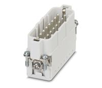 1585375 Phoenix Contact Heavy Duty Power Connector Insert, 16A, Male, HC Series, 16 Contacts