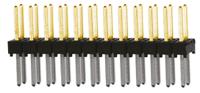 tsw-112-08-l-d Samtec TSW Series Straight Through Hole Pin Header, 24 Contact(s), 2.54 mm Pitch, 2 Row, Unshrouded