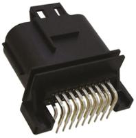mx23a18nf1 JAE MX23A Series Right Angle Through Hole PCB Header, 18 Contact(s), 2.5 mm Pitch, 2 Row, Shrouded