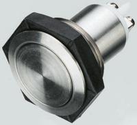 13019565 Schurter Push Button Switch, Momentary, Panel Mount, 22mm Cutout, SPST, 24V dc