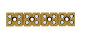 274420000 Weidmuller PCB Terminal Strip, 24A, 22 → 12 AWG Wire, Screw Clamp Termination