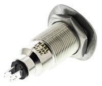 531-501-63 Marl Red Panel Mount Indicator, 12 → 28V, 12.7mm Mounting Hole Size, Solder Tab Termination, IP67