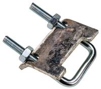 p-2785 Unistrut Galvanised Steel Beam Clamp, Fits Channel Size 21 x 41mm