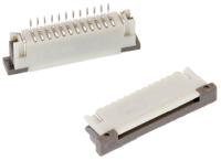 68610414122 Wurth Elektronik, WR-FPC, 686 1mm Pitch 4 Way Horizontal Male FPC Connector, ZIF Top Contact