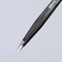 92-21-01-esd Knipex 110 mm, Stainless Steel, Smooth, ESD Tweezer