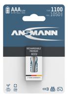 5035222 Ansmann NiMH Rechargeable AAA Battery, 1.1Ah, 1.2V