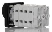 265-7681 RS PRO, 4P 3 Position 60° Changeover Cam Switch, 500V ac, 25A, Knob Actuator