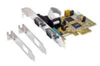 ex-44062 Exsys 2 Port PCIe RS232 PCIe Expansion Card