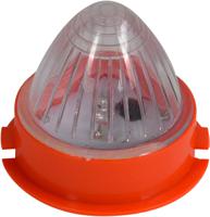 ssc370 Viso, Grey/Orange 750 mm Polypropylene Traffic Cone