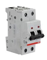 2cds251103r0064 ABB System Pro M Compact S200 MCB, 1+N, 6A Curve C, 253V AC, 72V DC, 20 kA Breaking Capacity