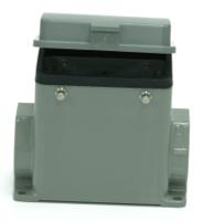 208-4132 RS PRO Heavy Duty Power Connector Housing, PG21 Thread, Side Entry